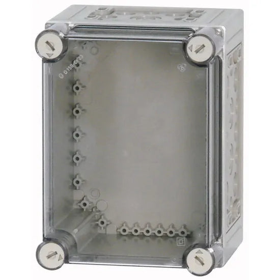 CI23E-150 Caja con tapa ciega y perforaciones 250Hx187.5Wx175D IP65