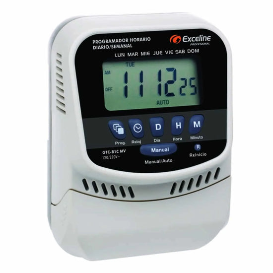 Programador horario de control para cargas eléctricas 3.5A 120/220V