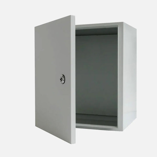 Gabinete mural c/plat. 600Hx500Wx200Dmm Acero carb/galv RAL7035 IP66