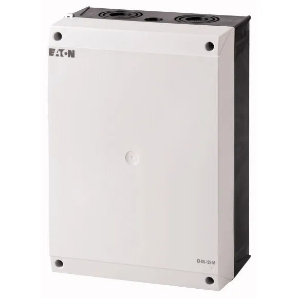 CI-K5-125-M Caja aislada con placa de montaje 234Hx200Wx125D Montaje panel IP65