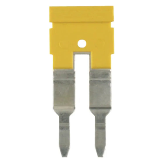 ZQV 4N/2 GE Puente enchufable amarillo de 2 polos para WDU/ZDU/ZDK… de 4 mm²