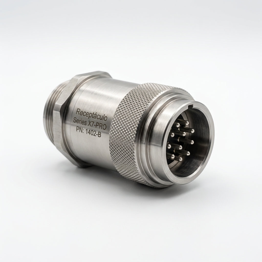 BIND DSN30 RECEPTACLE POLY BLUE SIZE 2 TYPE 4X IP 69 3P+N+G 30A 277/480 VAC 60 H N.P 63-34047-843