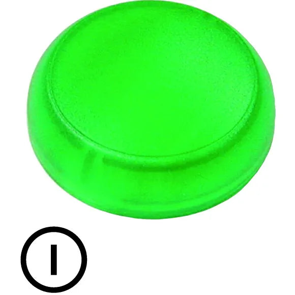 M22-XL-G-X1 RMQ-Titan Lente para luz piloto D-Plano Verde Símbolo -I-