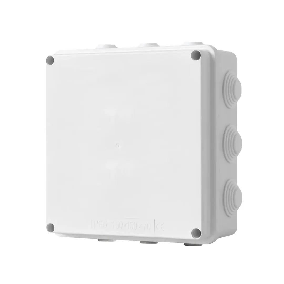 Caja estanca c/conos 7/28 150mmHX150mmWX70mmD Plastico ABS IP55