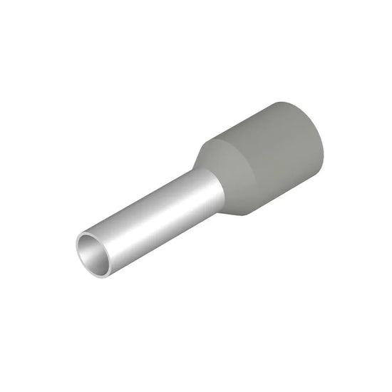 H4,0/18D GR SP Terminal tipo ferrul aislado 18L 4mm² 12AWG W-Gris 100PZ