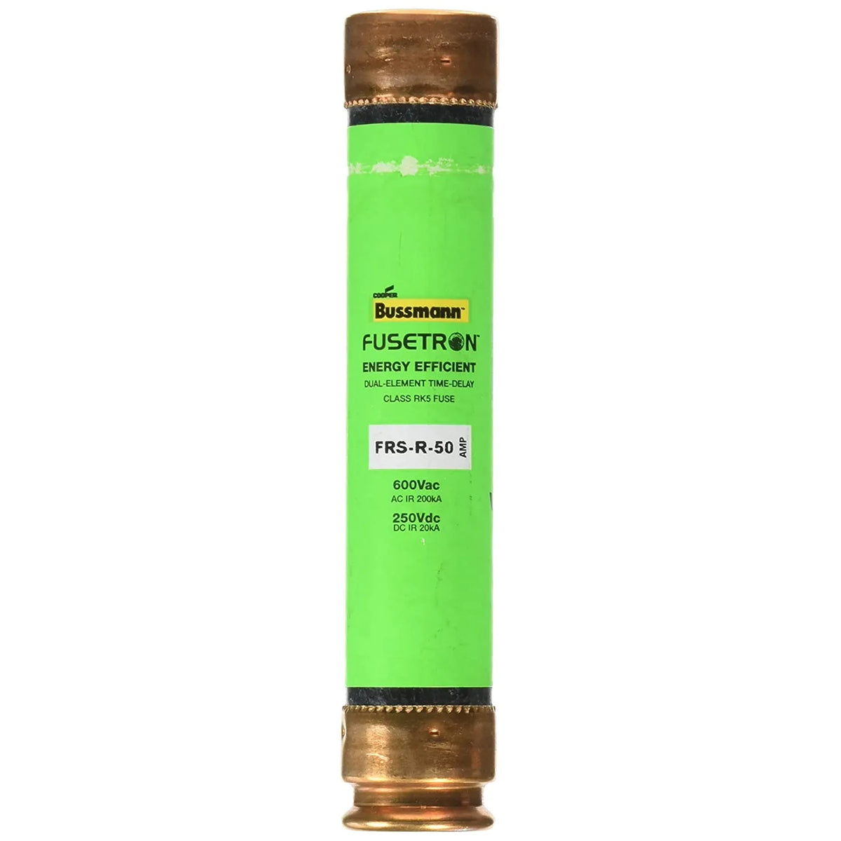 Fusetron Fusible accion retardada Clase RK5 2-Elemento 27x140mm 50A 600VCA 200kA