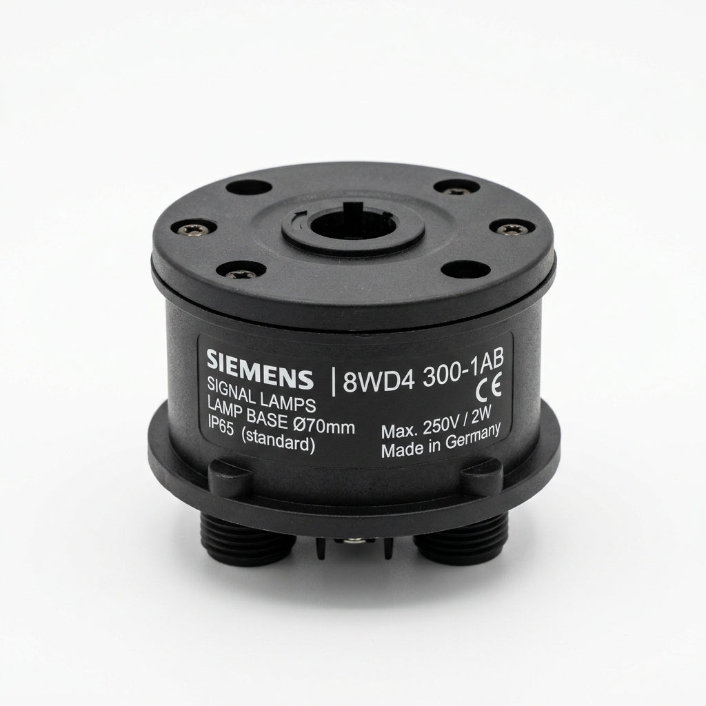 SIEMENS 8WD4 300-1AB ELEMENTO DE LUZ CONTINUA COLOR ROJO