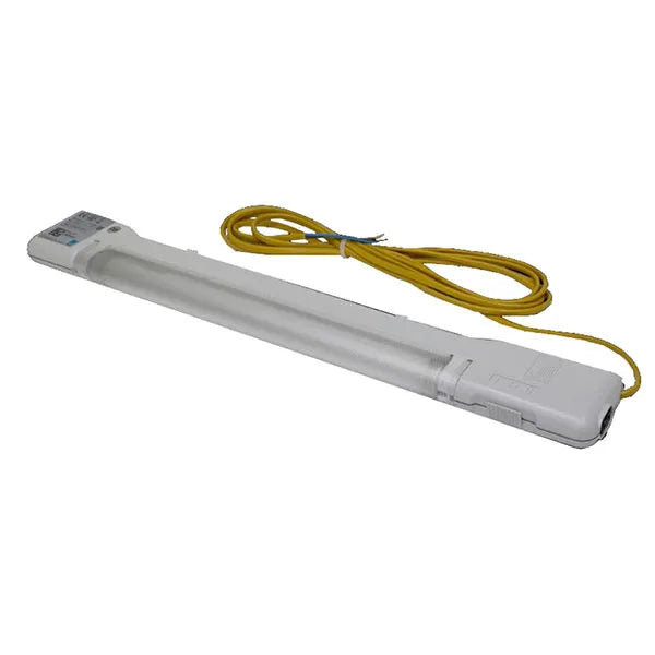 SZ Luminaria fluorescente compacta 8W 455Lmm 100-240VCA Con cable 3m amarillo