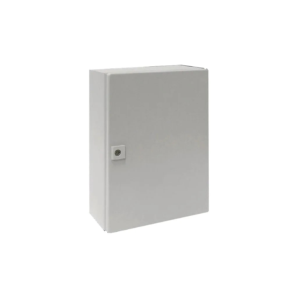 EB E-Box Caja pequeña de chapa de acero 400Hx300Wx155Dmm IP66 RAL7035