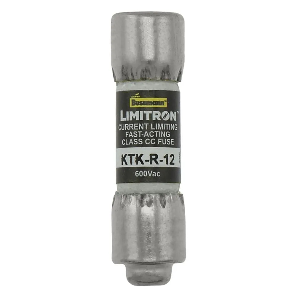 Limitron Fusible de acción rápida Clase CC 10x38mm 12A 600VCA 200kA