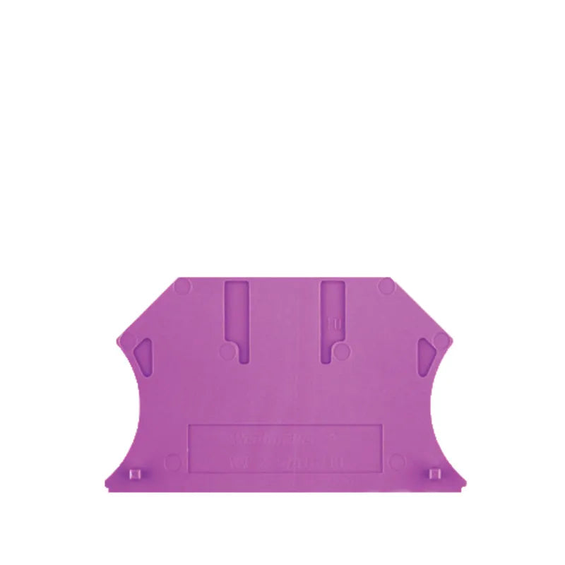 WAP 2.5-10 VI Tapa final para clema WDU 2.5-10 Color violeta