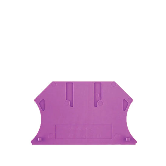 WAP 2.5-10 VI Tapa final para clema WDU 2.5-10 Color violeta