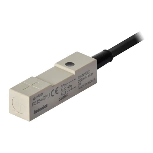 PS12-4DPU Sensor inductivo rectangular 12mm SN 4mm 3H 24VCD PNP NA D/superior