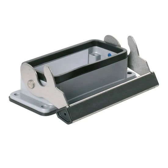 HDC 16B ALU Base abierta para insertos de 16P 1Gancho Grupo 6 IP65