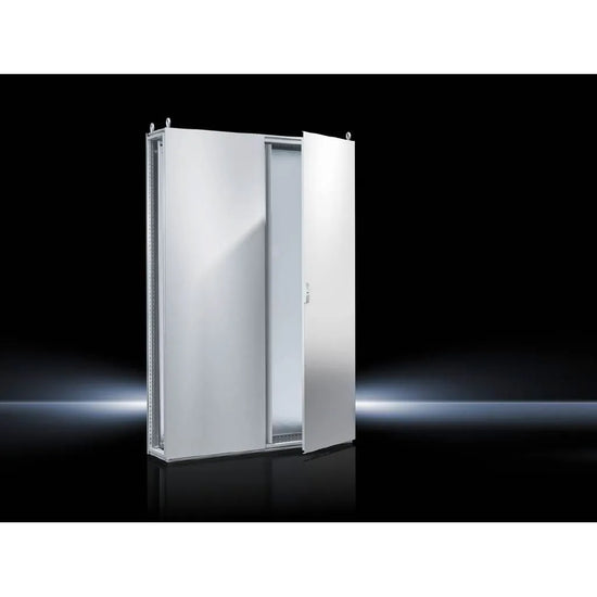 TS8 Armario de chapa de acero 2000Hx1200Wx400Dmm 2 Puertas IP55 NEMA 12 RAL7035
