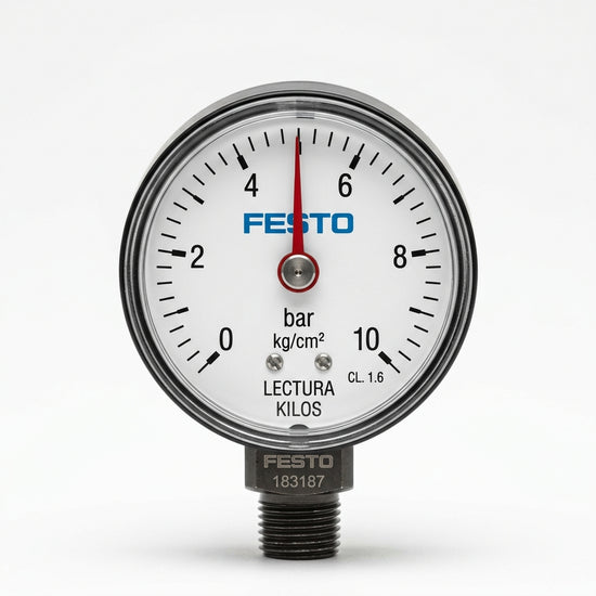 FESTO Manometro 1/8  LECTURA KILOS