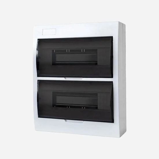 Caja de dist. p/sobrep. vent. transp. 24M 326HX271WX92D Plastico ABS IP40