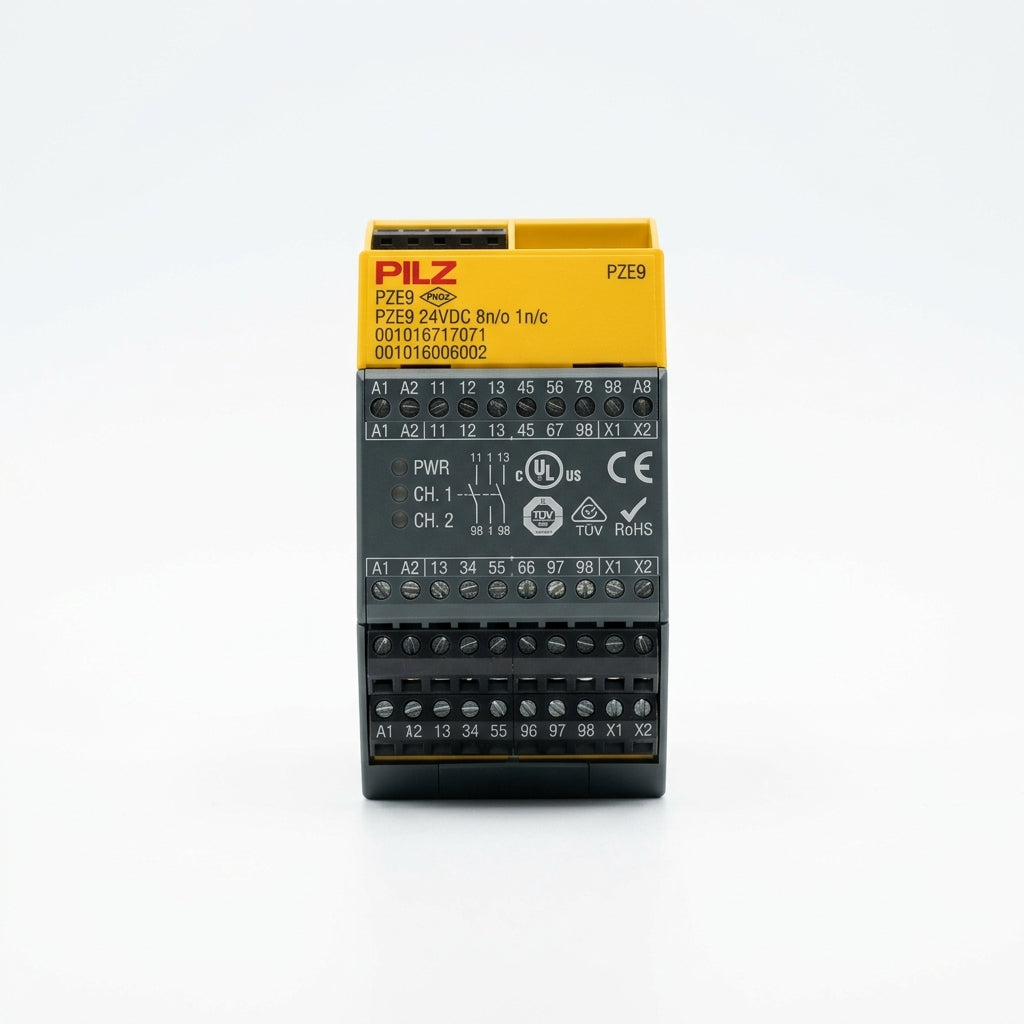 PILZ PZE9 24VDC 8N 0 1NC