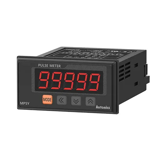 MP5Y-45 Medidor de pulsos LED 5dig 72WX36Hmm 100-240VAC Indicador+ Trans 4-20mA