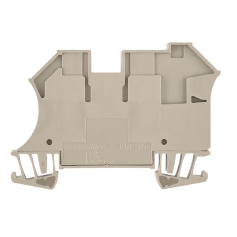 WDU 10/ZR Clema conexión doble-derecha beige 10/4mm² 16-6AWG 32A 800VCA