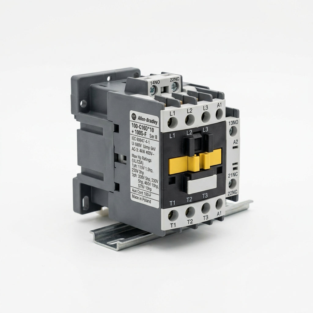 Allen Bradley 100-c16d*10+100s-f Ser B contactor de seguridad