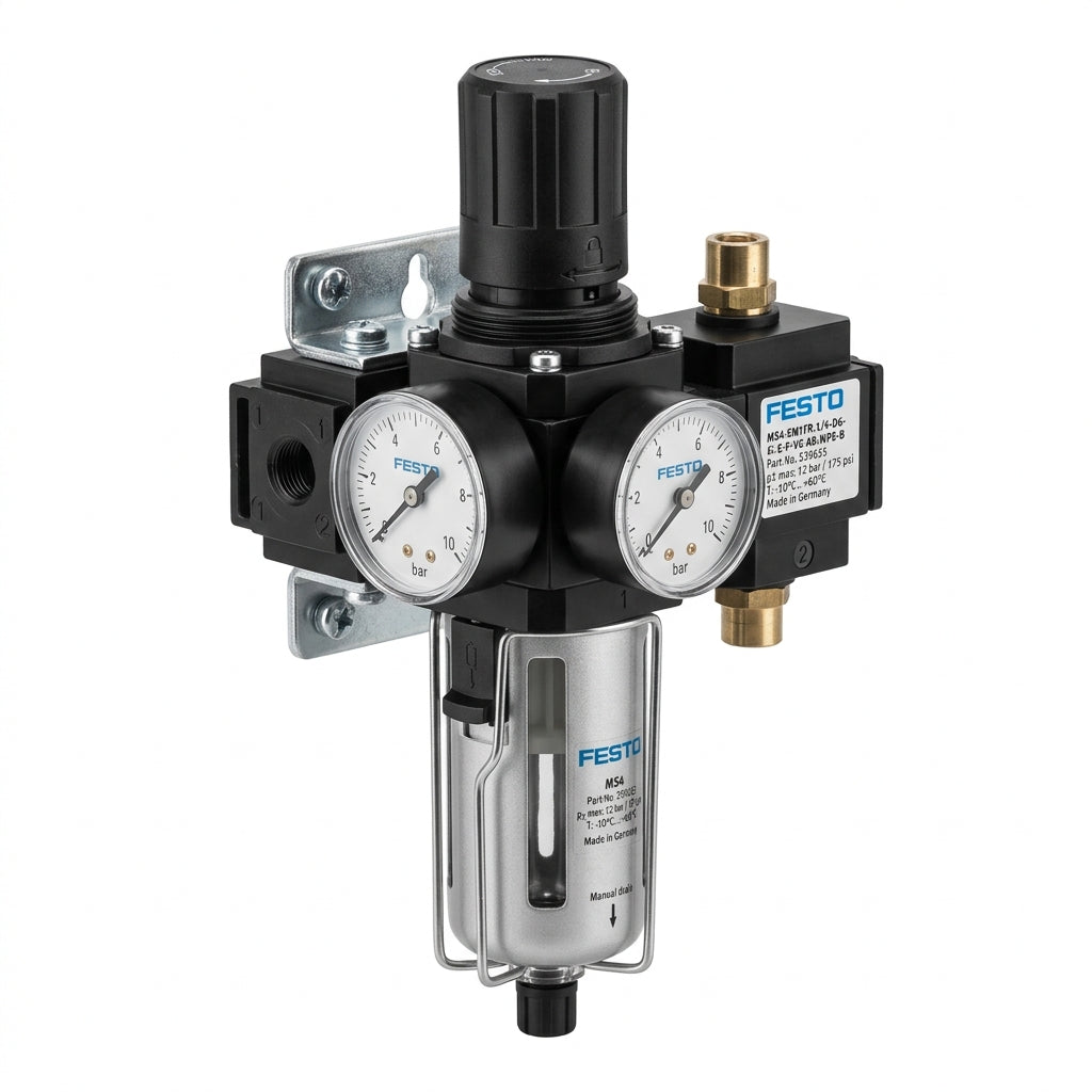 FESTO MS4-EM1FR-1/4-D6-E-P-VC-A8-WPE-B