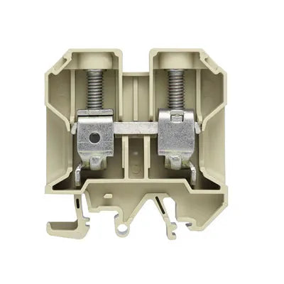SAK 35/EN Clema de paso en color beige 35mm² 8-2AWG 125A 1000VCA