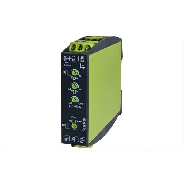 T2390202 G2LM20 Relé de monitorización de nivel 0,25–100kO 110VCA 1CO