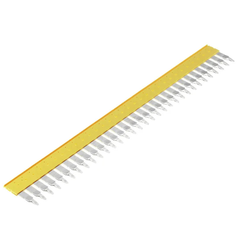 ZQV 6/32 GE Puente enchufable amarillo de 32 polos para ZDU 6 de 6 mm²