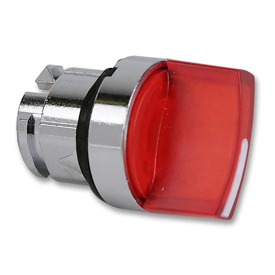 SELECTOR 2 POSICIONES ILUMINADO ROJO TD2