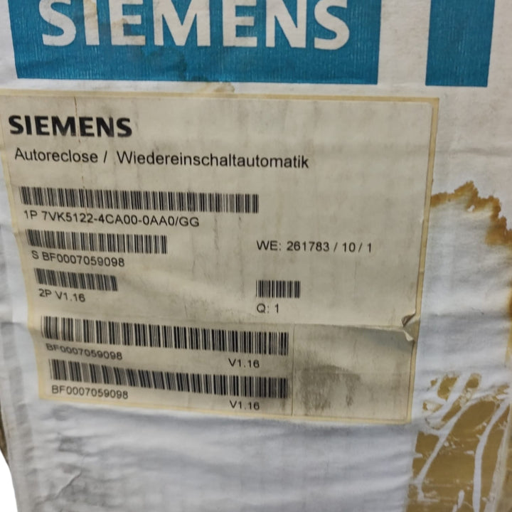 Siemens 7vk5122-4ca00-0aa0/gg