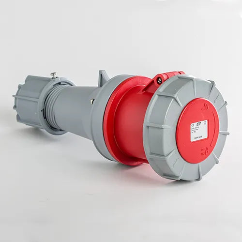 Base aérea 63A 3P+T 400VCA 11h Rojo IP66-IP67