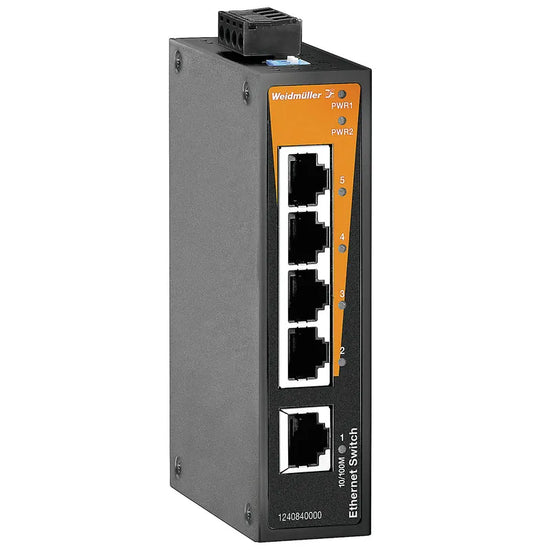 IE-SW-BL05-5TX Fast Ethernet Switch no gestionado de 5 puertos RJ45 -10~60°C