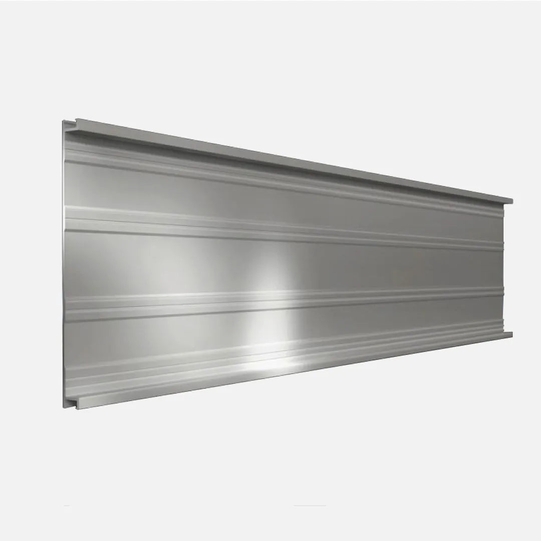 SV Bandeja de base de PVC para Pletinas flexibles 3 polos 500Lmm RAL7035 2pz