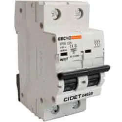 EBCHQ Interruptor termomagnético (ITM) 2P 16A 10kA Curva C