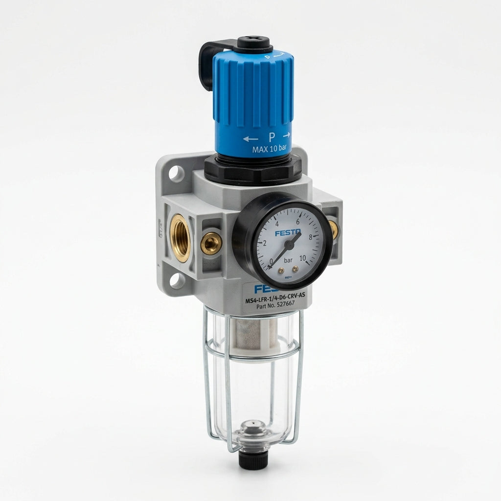FESTO MS4-LFR-1/4-D6-CRV-AS