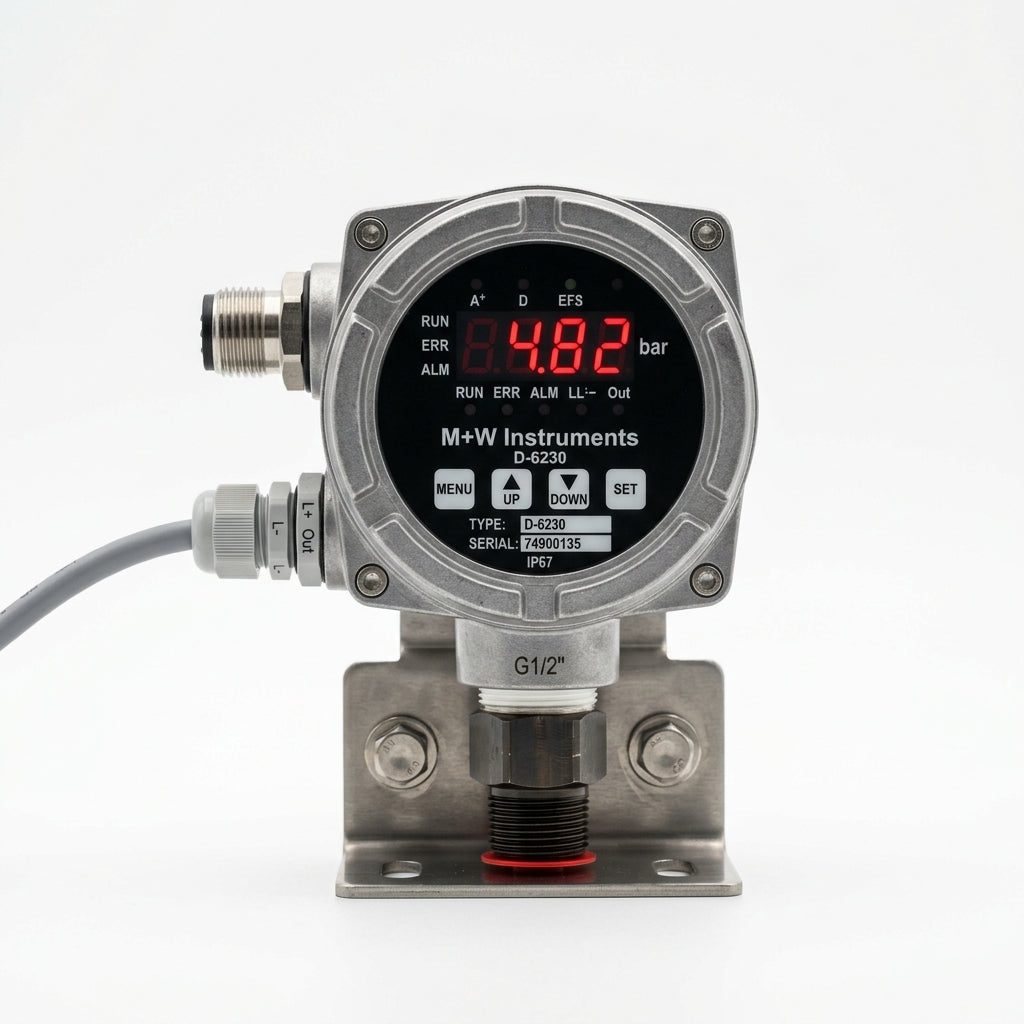 M+W INSTRUMENTS  D-6230 controlador de flujo