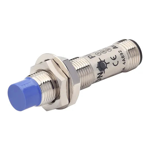 PRDCM12-8DN Sensor inductivo M12 SN Ext 8mm No rasante 24VCD NPN NA T/conector