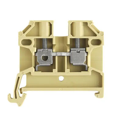 SAK 2.5/35 Clema de paso en color beige 2.5mm² 26-12AWG 24A 800VCA