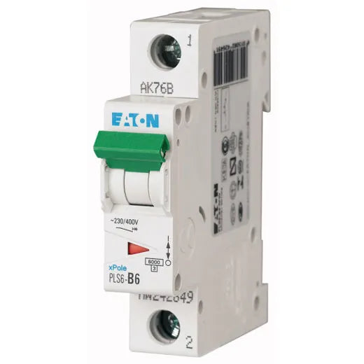 PLS6-B6-MW Xpole Interruptor termomagnético (ITM) 1P 6A 6kA Curva B