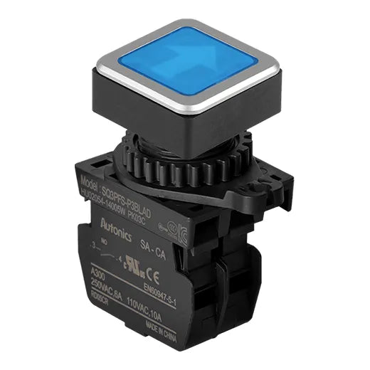 CUADR AZUL IZQ-DER 30mm NA RAZ  110-220V