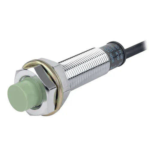 PRL12-2DP Sensor inductivo largo M12 SN 2mm Rasante 3 hilos 24VCD PNP NA