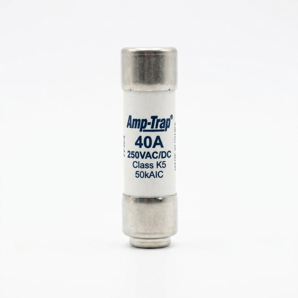 Fusible de fuerza Clase K5 Amp-Trap 40A 250VAC/DC 50kAIC férula