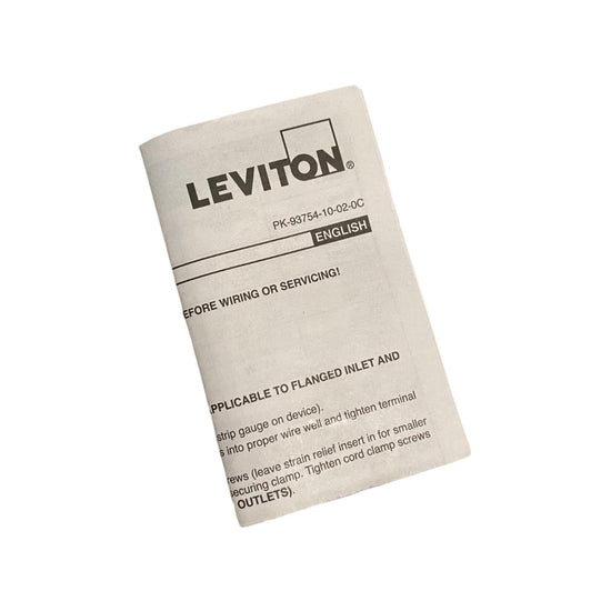 Leviton 2311 enchufe de bloqueo