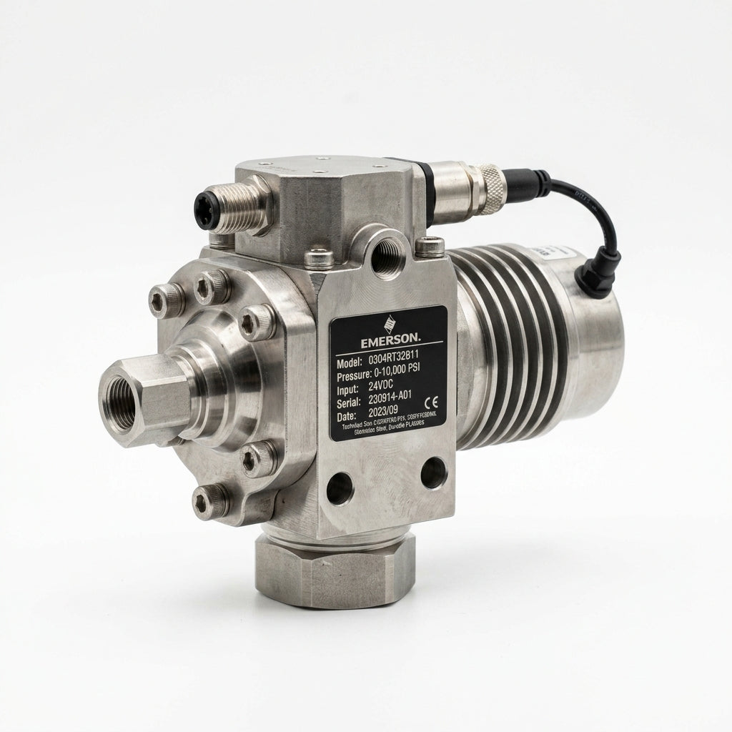 Emerson 0304rt32b11 manifold de 3 válvulas