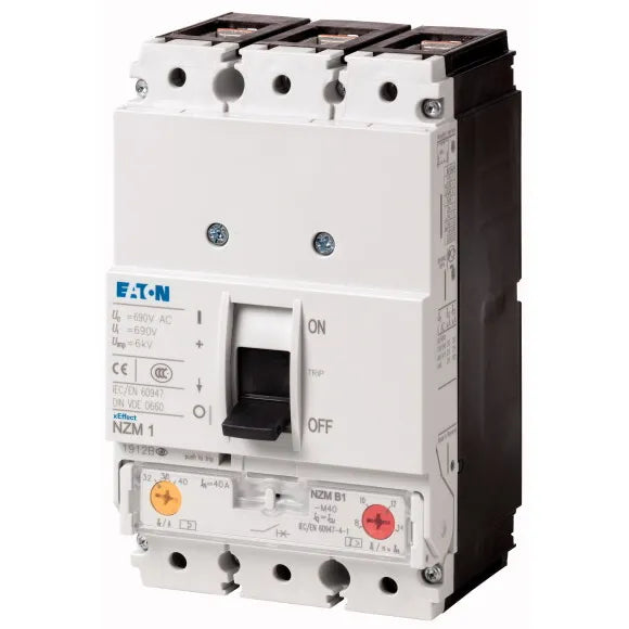 NZMB1-M100 ITM caja moldeada protección de motor 100A 690V 25kA IP20 Tamaño 1