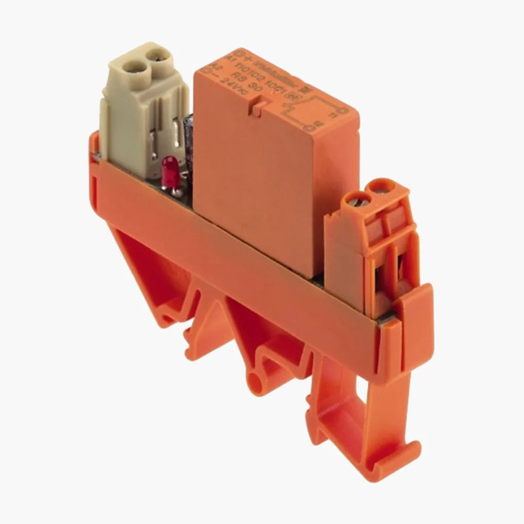RS 30 24VUC LD RT 1C Acoplador de relé 24VUC 1NC AgNi 6A 250V LED Rojo