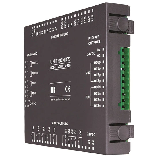 Vision™ Módulo snap-in I/O de expansión 18DI (2xHSC), 3AI, 2AI/TC/PT100 15DO (Re