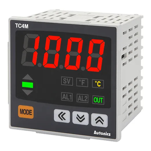TC4M-12R Control de temperatura PID DIN 72WX72H 24VCA/CD Relay&SSR 1AL