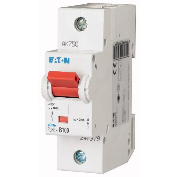 PLHT-C100 Xpole Interruptor termomagnético (ITM) 1P 100A 20KA Curva C